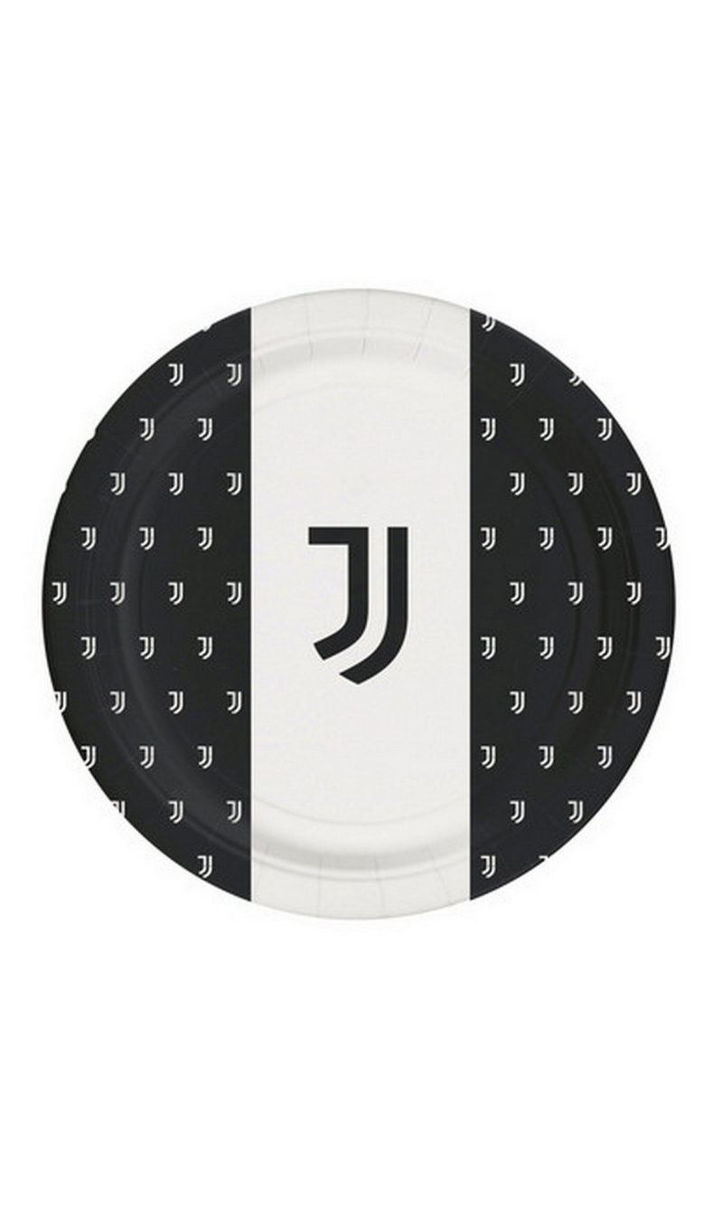 Juventus Party Plates 23cm - 8pk