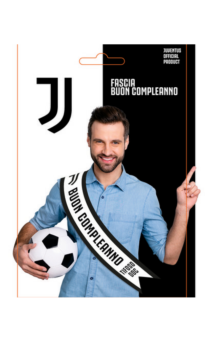 Juventus Buon Compleanno Sash