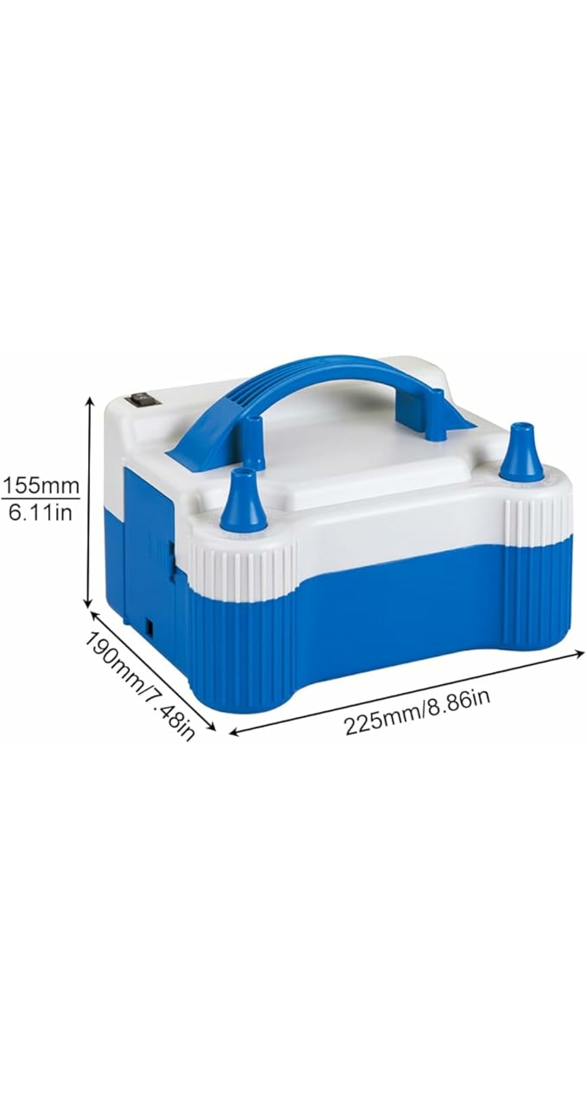 Electric Balloon Pump Dual Nozzle 700w – 240v - Image 3