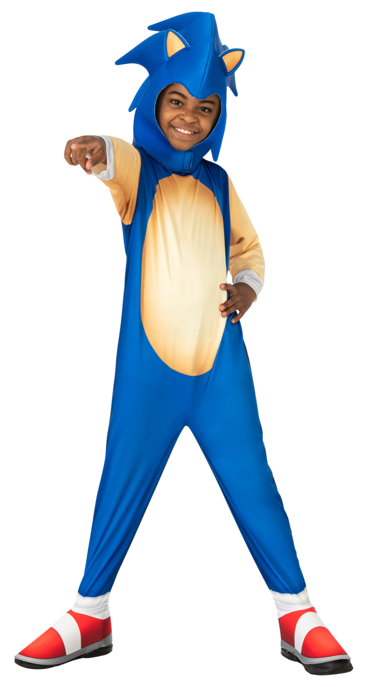 Official Licensed Sonic The Hedgehog Classic Costume - Age 3 to 4 Years
