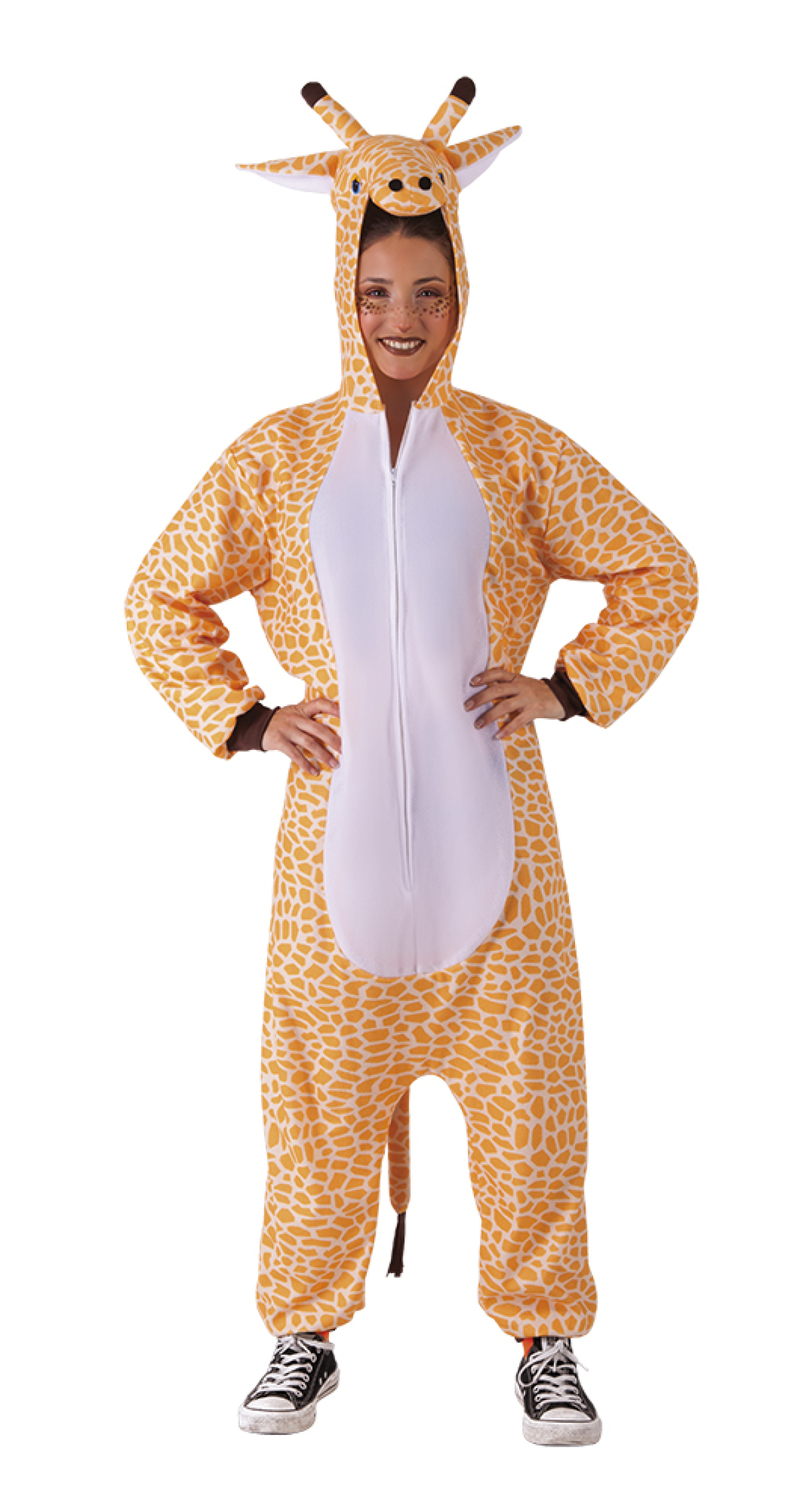 Giraffe Onesie Costume - Adult Size Standard