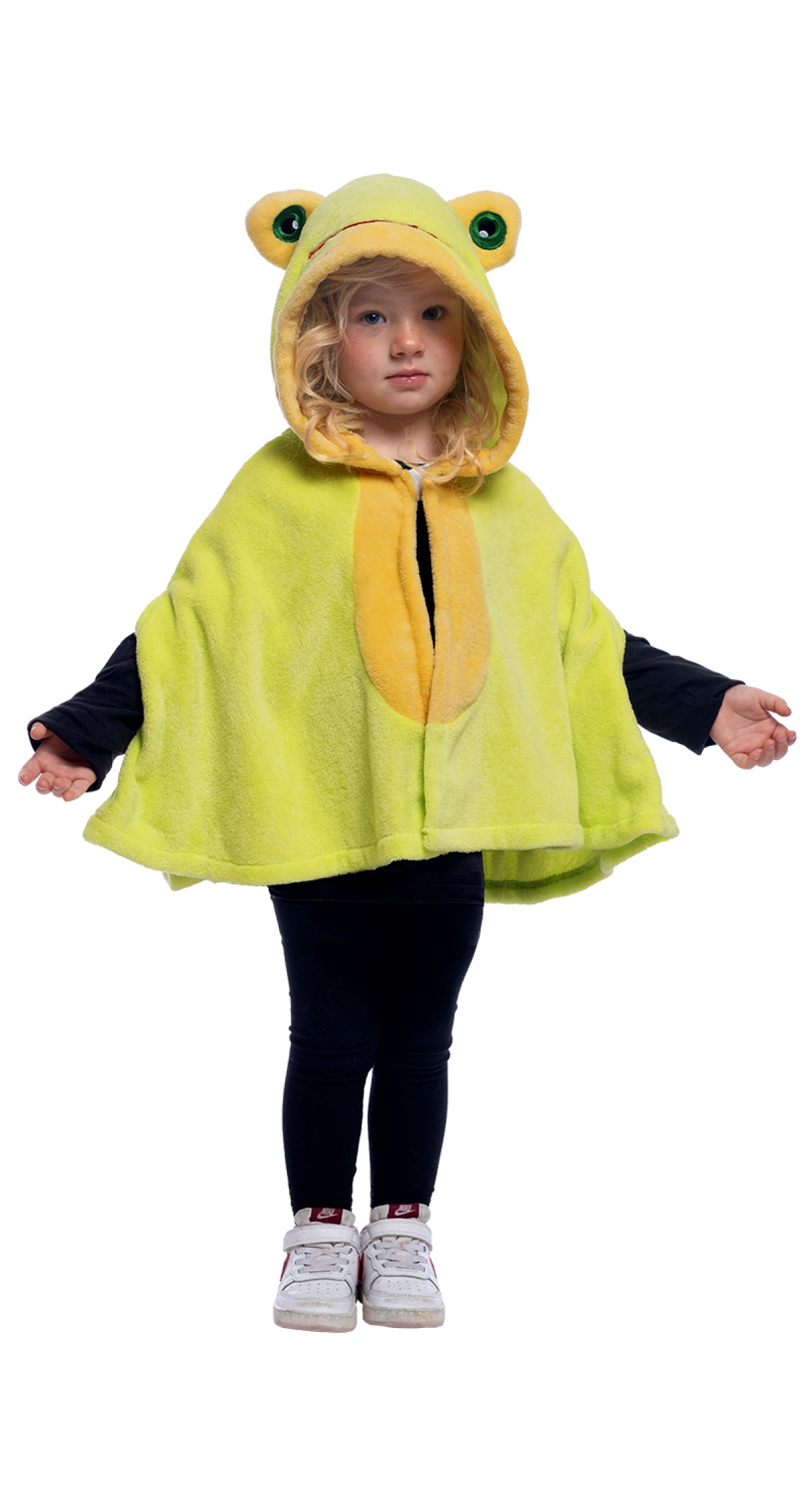 Super Frog Costume Cape & Hood - Age 2 to 3 Years