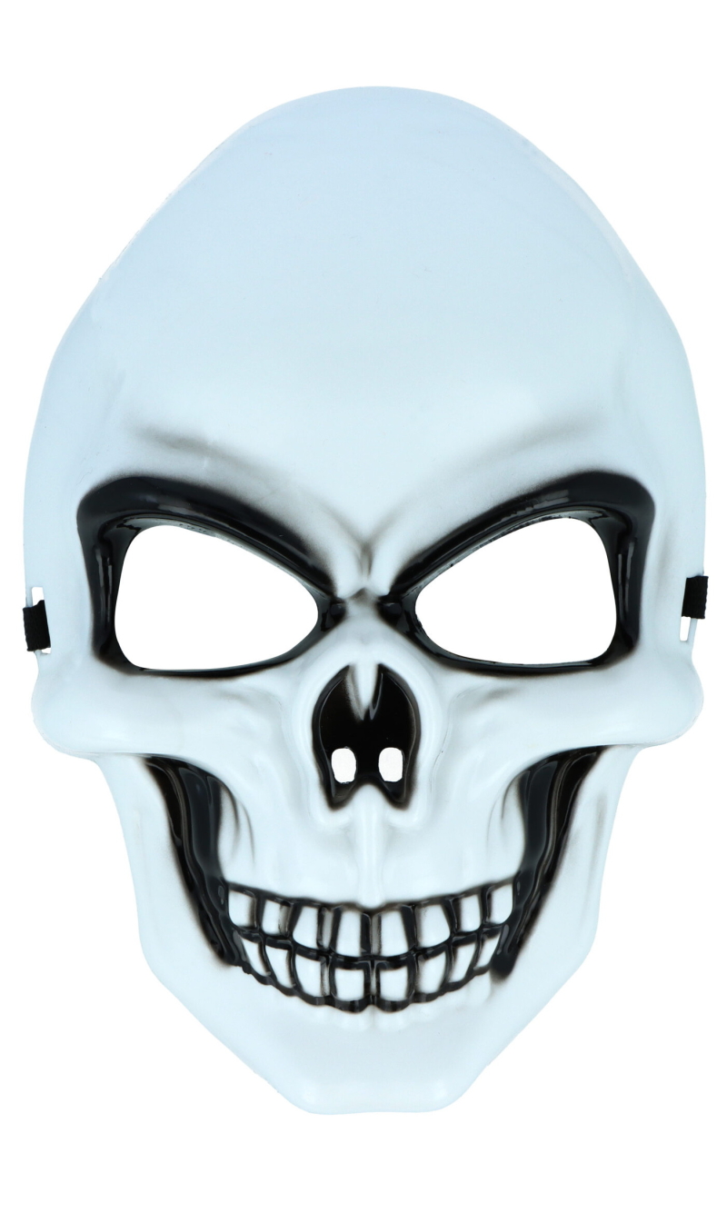 Spooky Halloween Skeleton Mask - Adult One Size