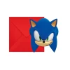 Sonic Speed FSC Die-Cut Invitations & Envelopes - 6pk