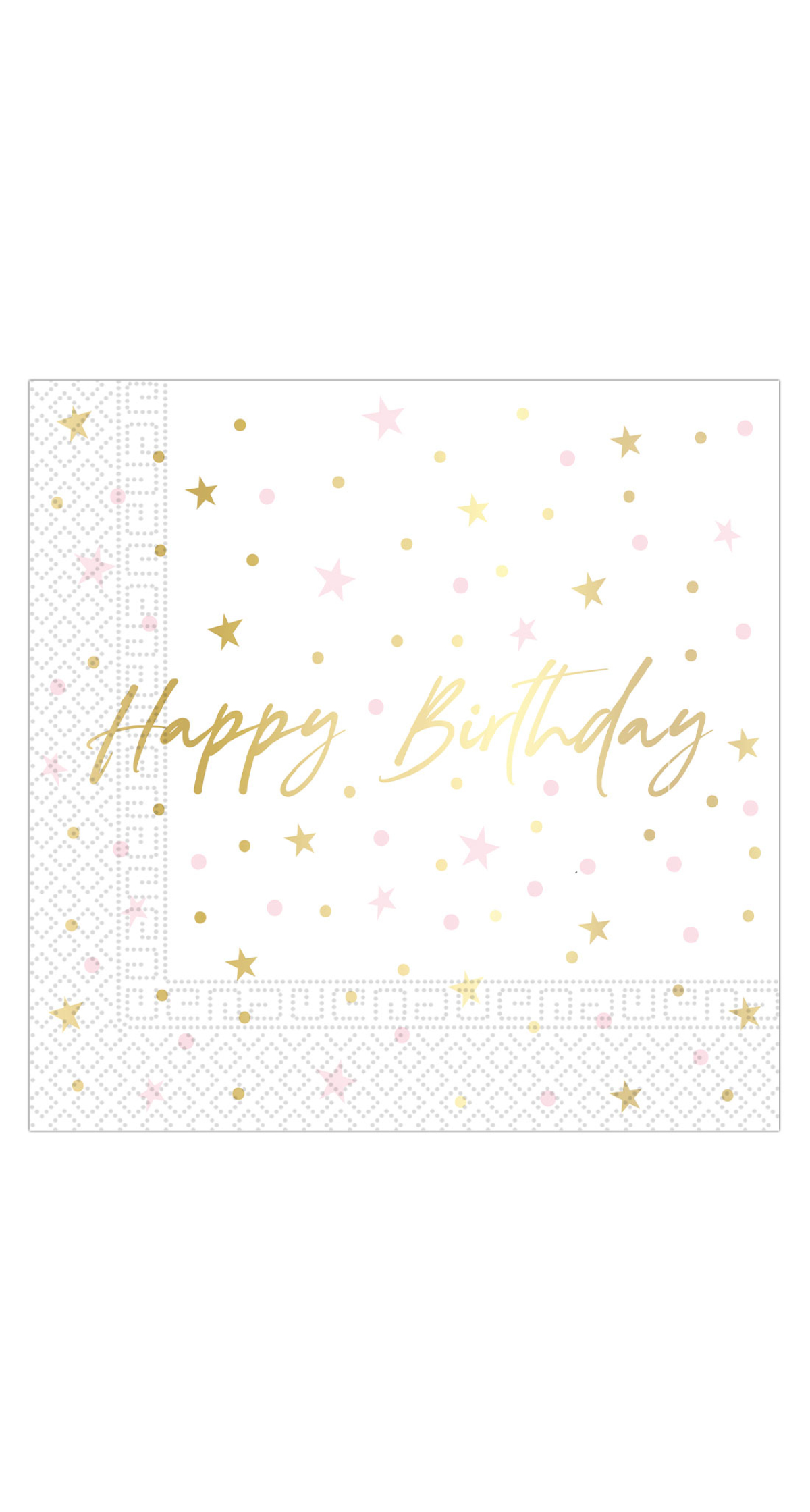 Birthday Candles FSC Two-Ply Paper Napkins 33x33cm - 20pk