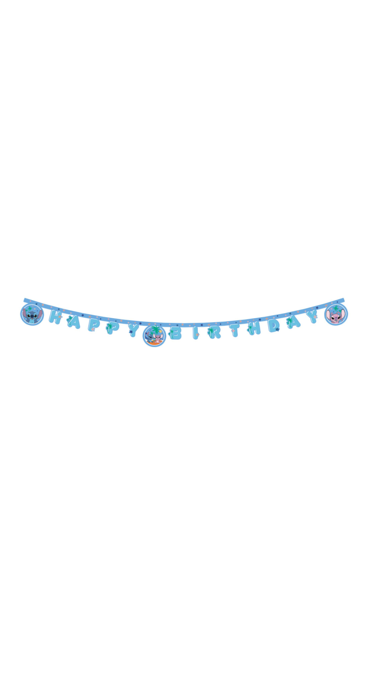 Stitch Party Happy Birthday Banner - Image 2