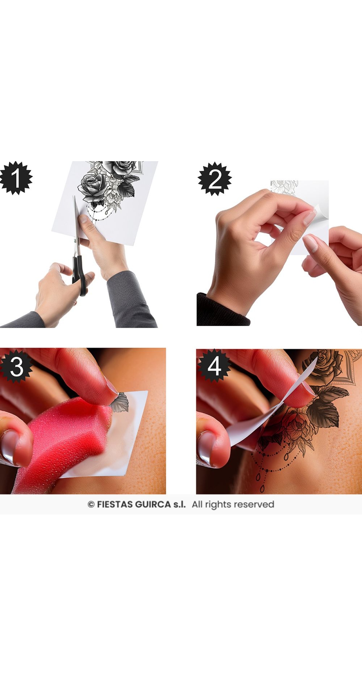 Roses Arm Tattoo - Image 2