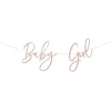 Pink Baby Girl Banner 2M