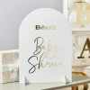 Baby Shower Personalised Sign & Sticker Sheet