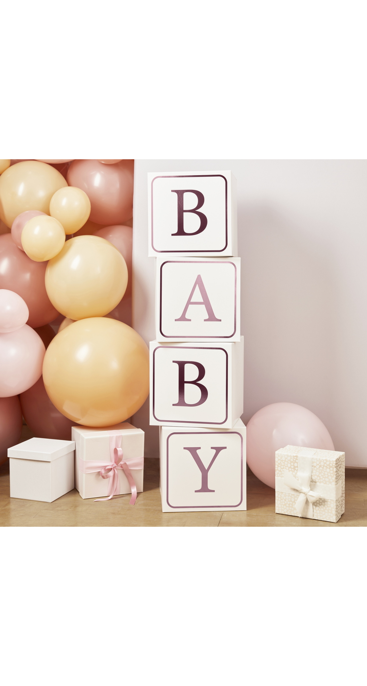 Pink Baby Giant Blocks 4 pcs