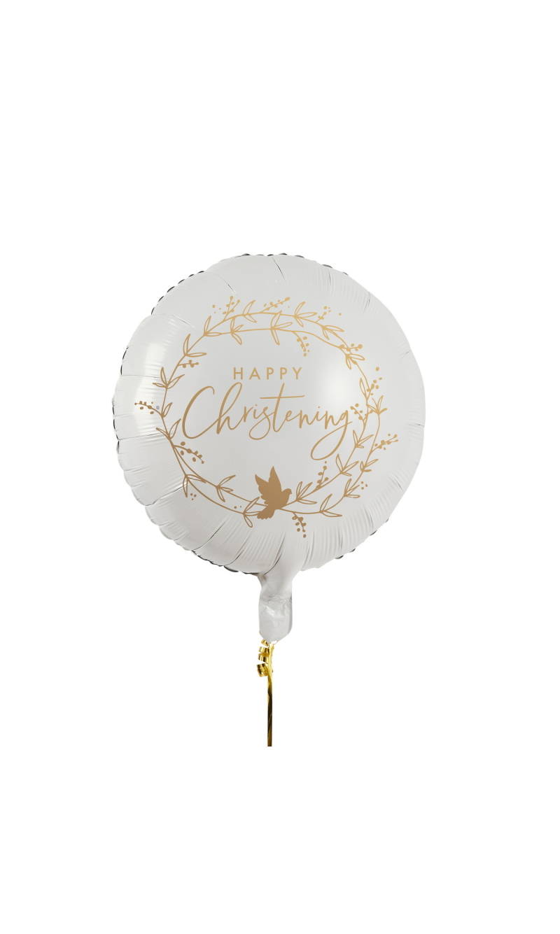 Happy Christening 22 Inch Foil Balloon