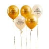 Happy Retirement Latex 12 Balloons 5 Pack