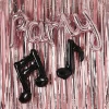 Rose Gold Party Musical Note 14 Foil Balloon Garland - Image 4