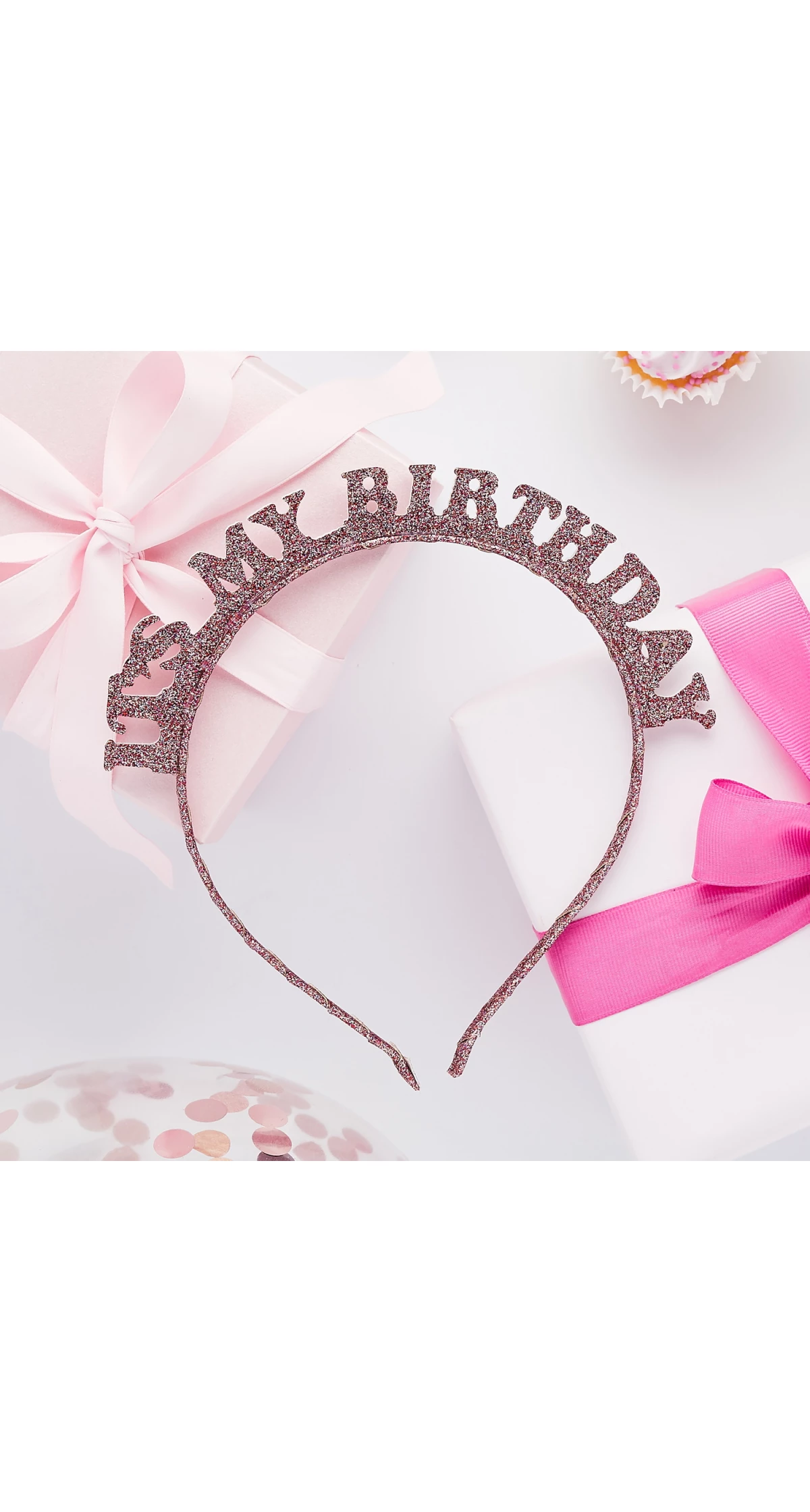 Rose Gold Birthday Headband