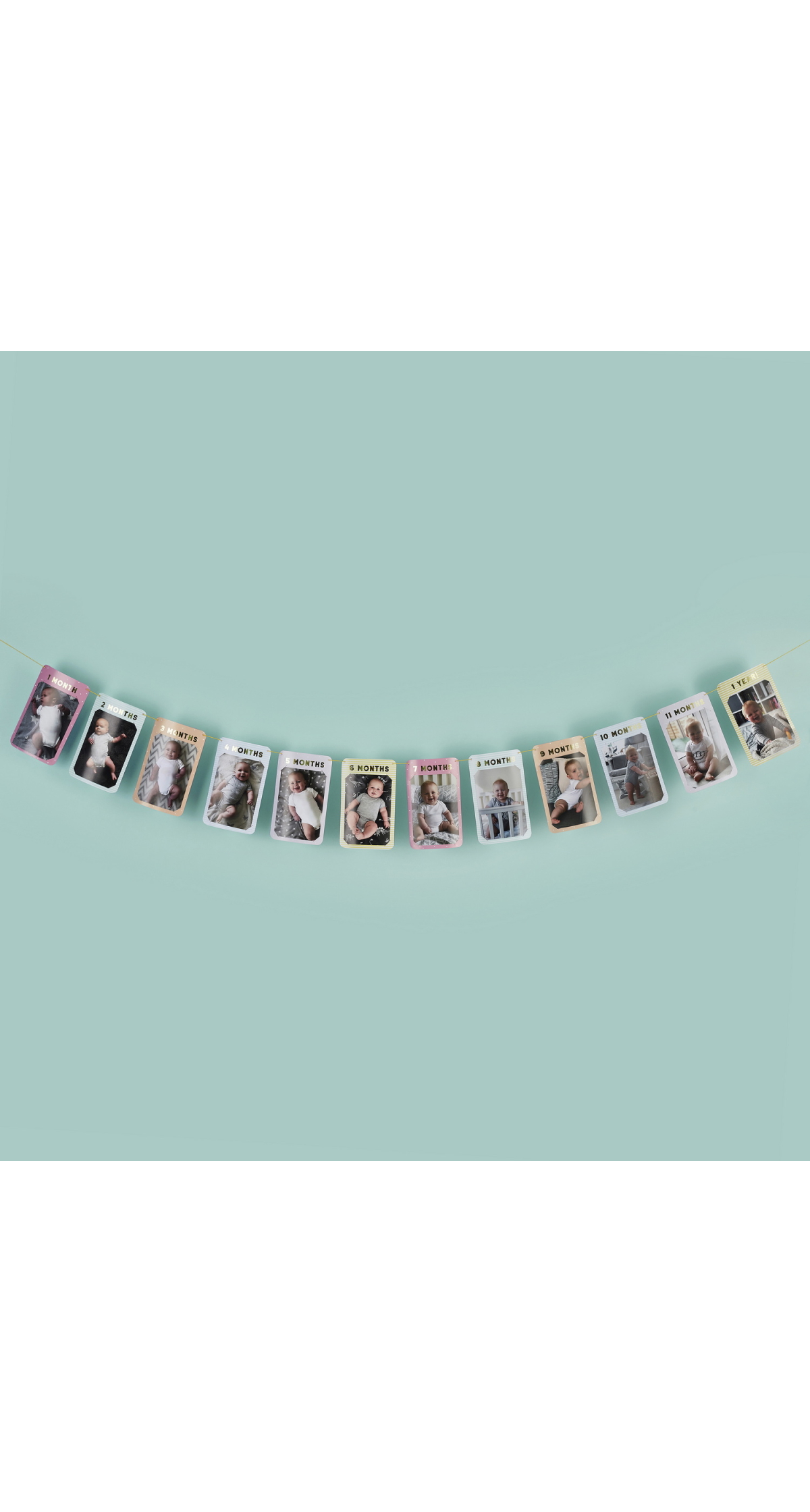Milestone Photo Banner With 12 Cards - Image 4
