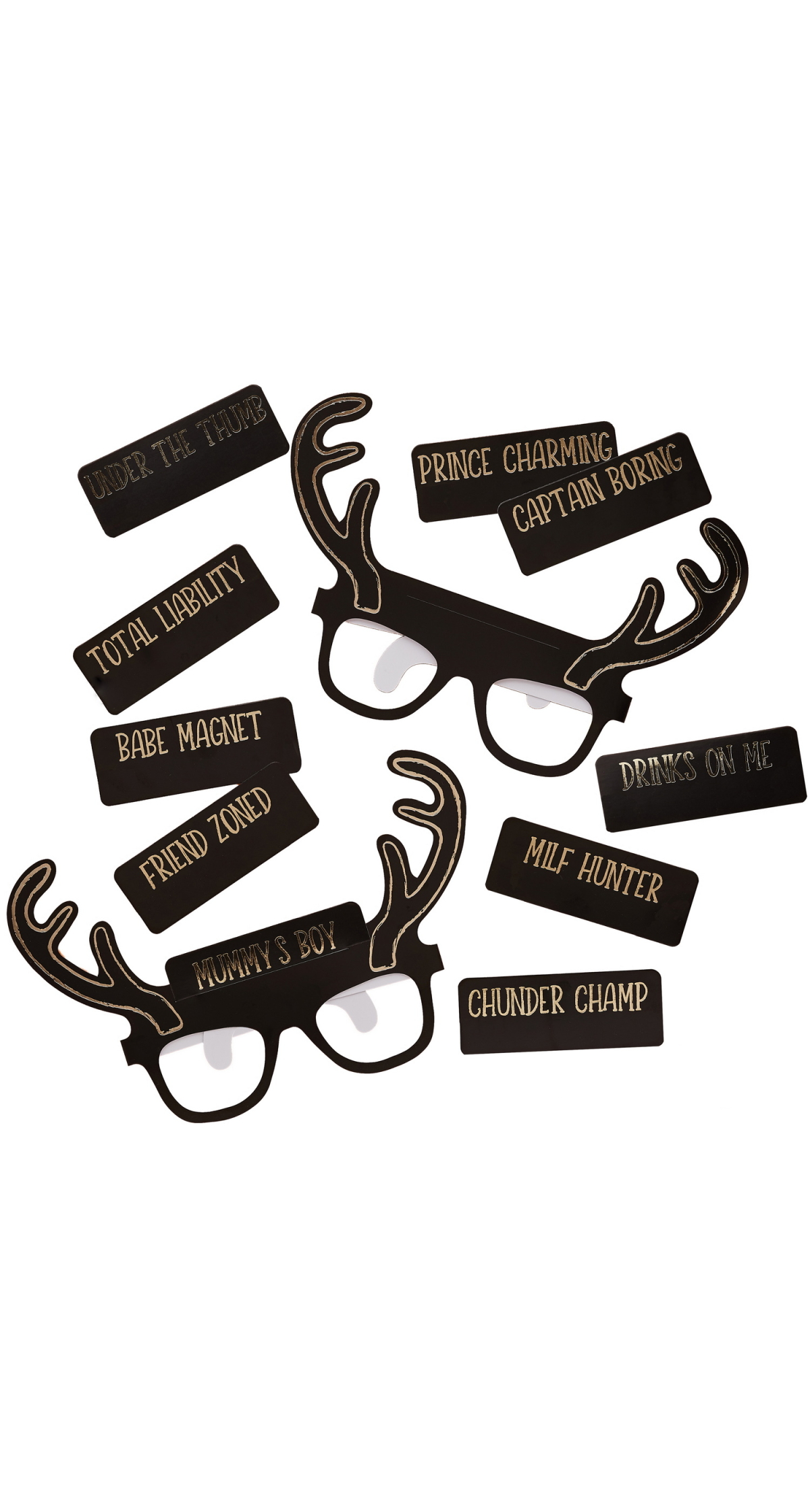 Stag Squad Glasses 10pk