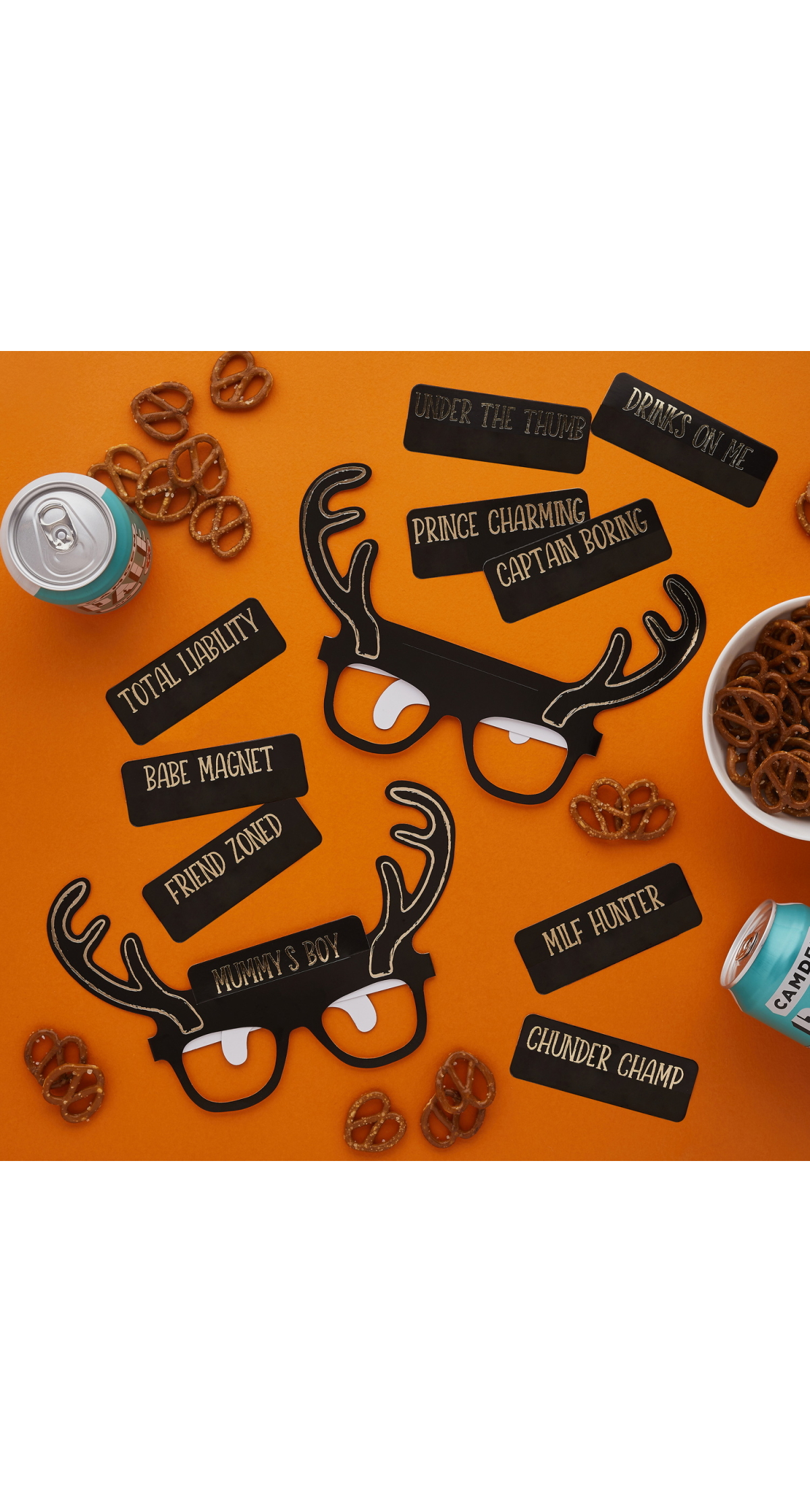 Stag Squad Glasses 10pk - Image 2