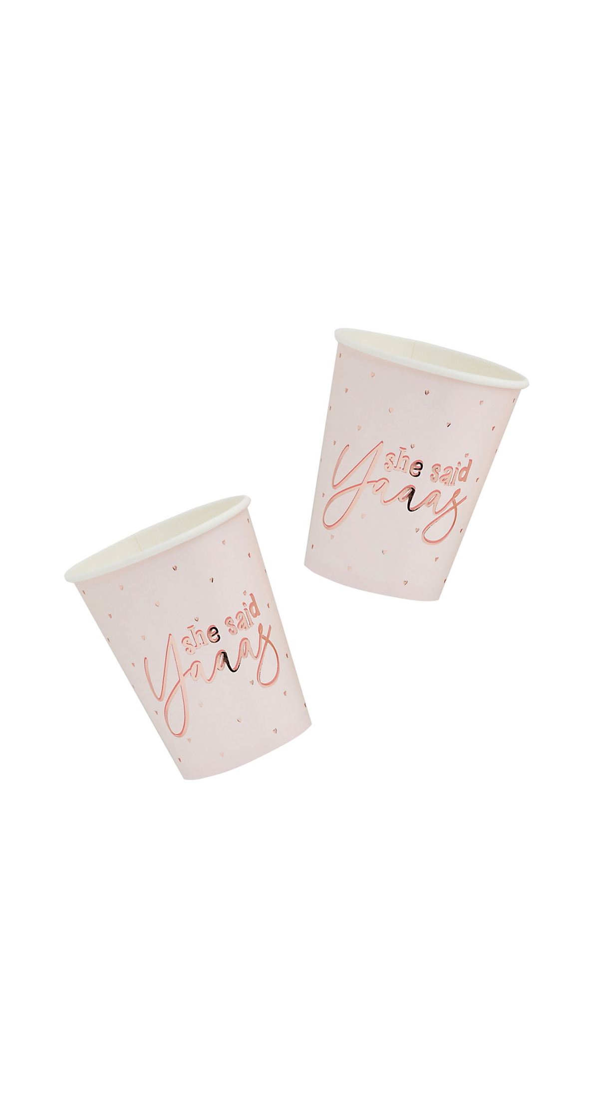 Paper Cups 2ply She Said Yaaas 10pk - Image 3