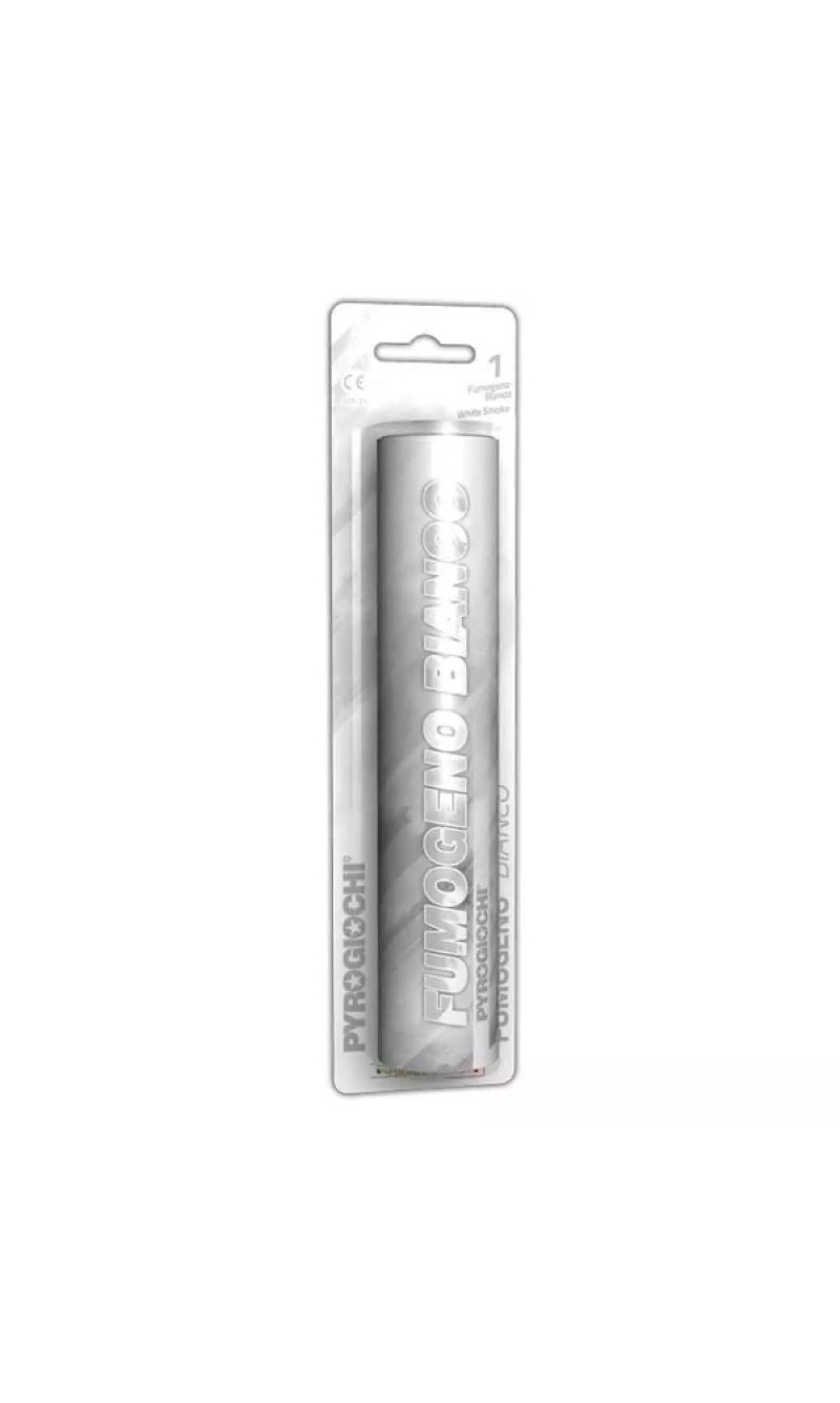 Coloured Smoke Bomb Flare - White