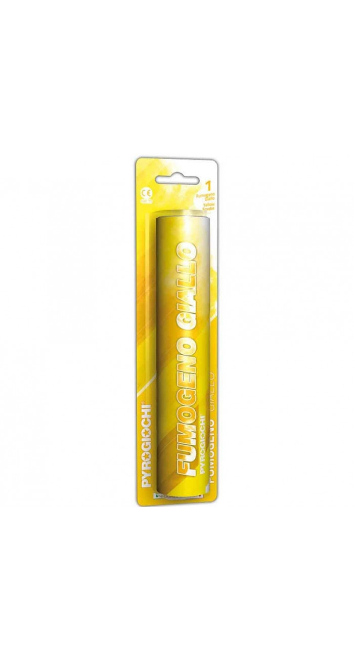 Coloured Smoke Bomb Flare - Yellow