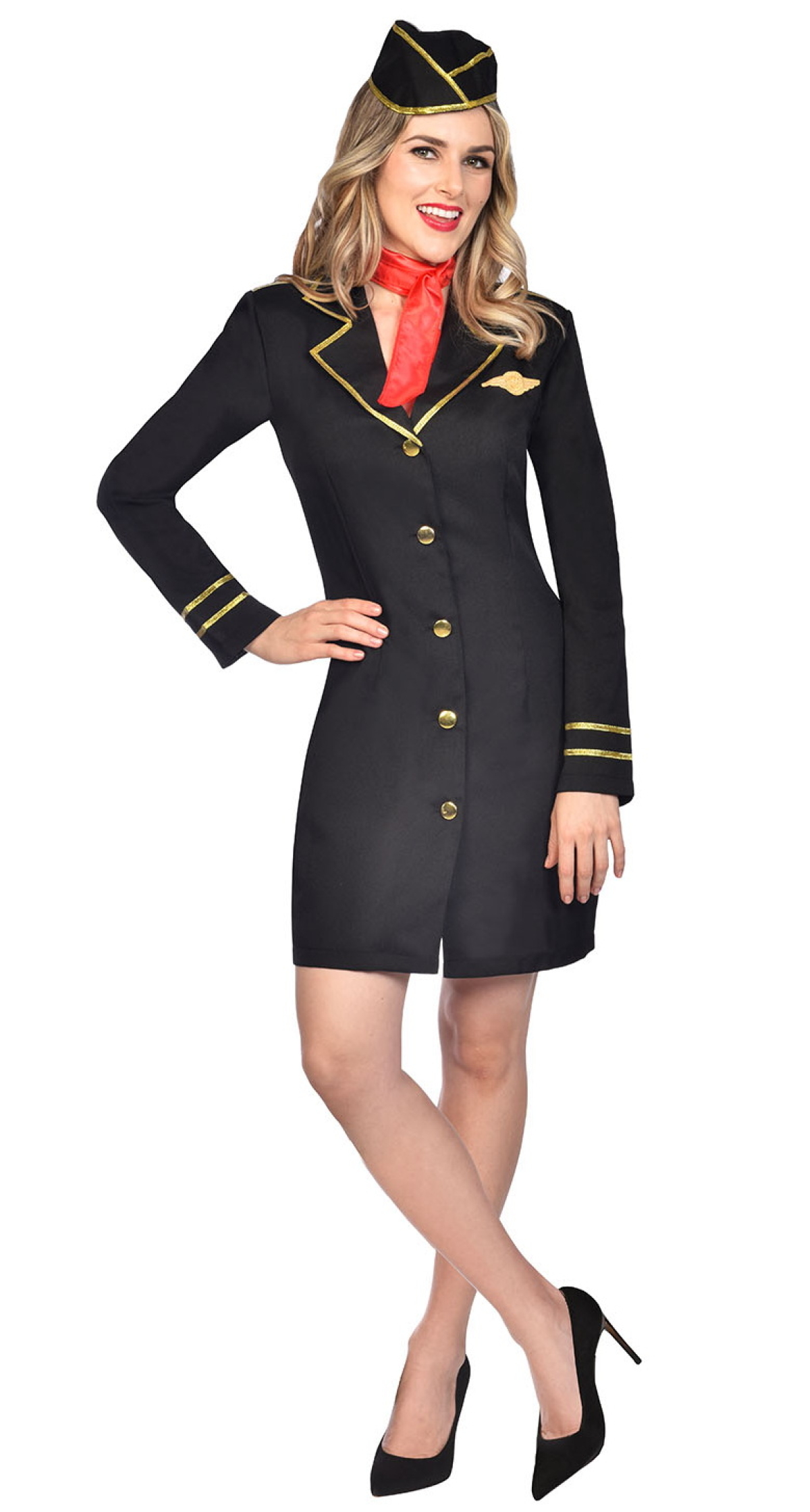 Sally Stewardess - Adult Size Medium / Large
