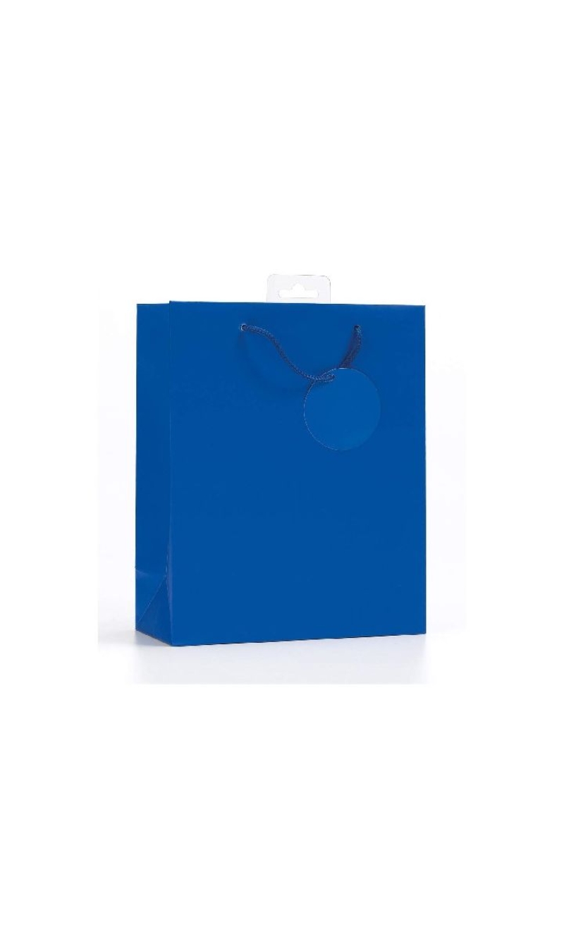 Blue Gift Bag 12x26x30 CM
