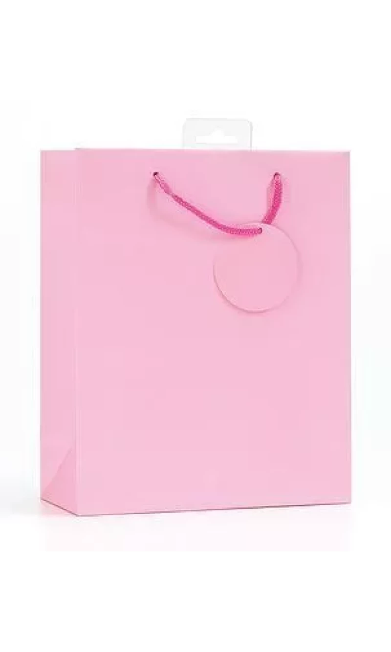 Pink Gift Bag 12x26x30 CM