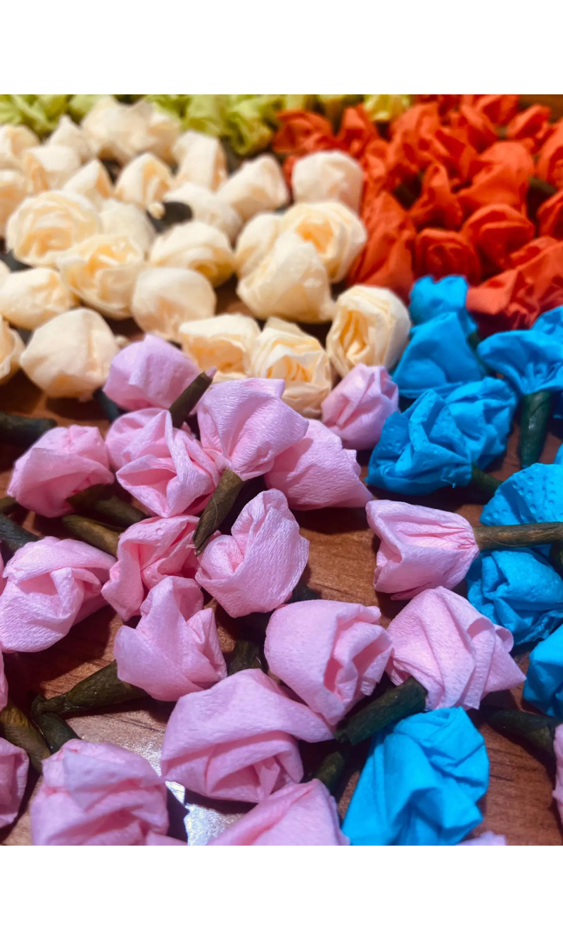 Flower Confetti - 400pcs (Assorted Colours)