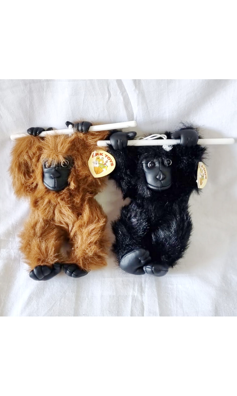 Ark Toys Hanging Swinging Monkey (Assorted Colors) - 23.5x12.5cm