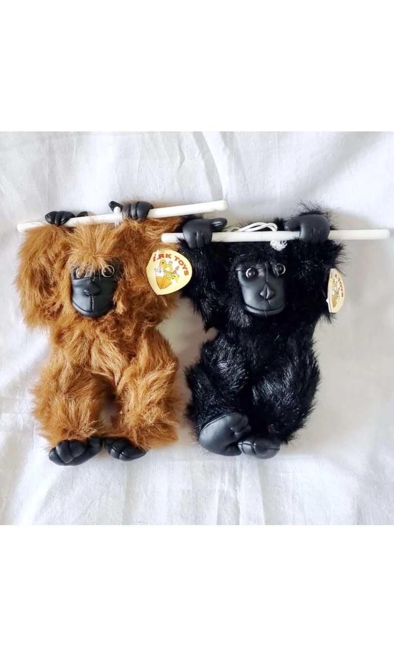 Ark Toys Hanging Swinging Monkey (Assorted Colors) - 23.5x12.5cm