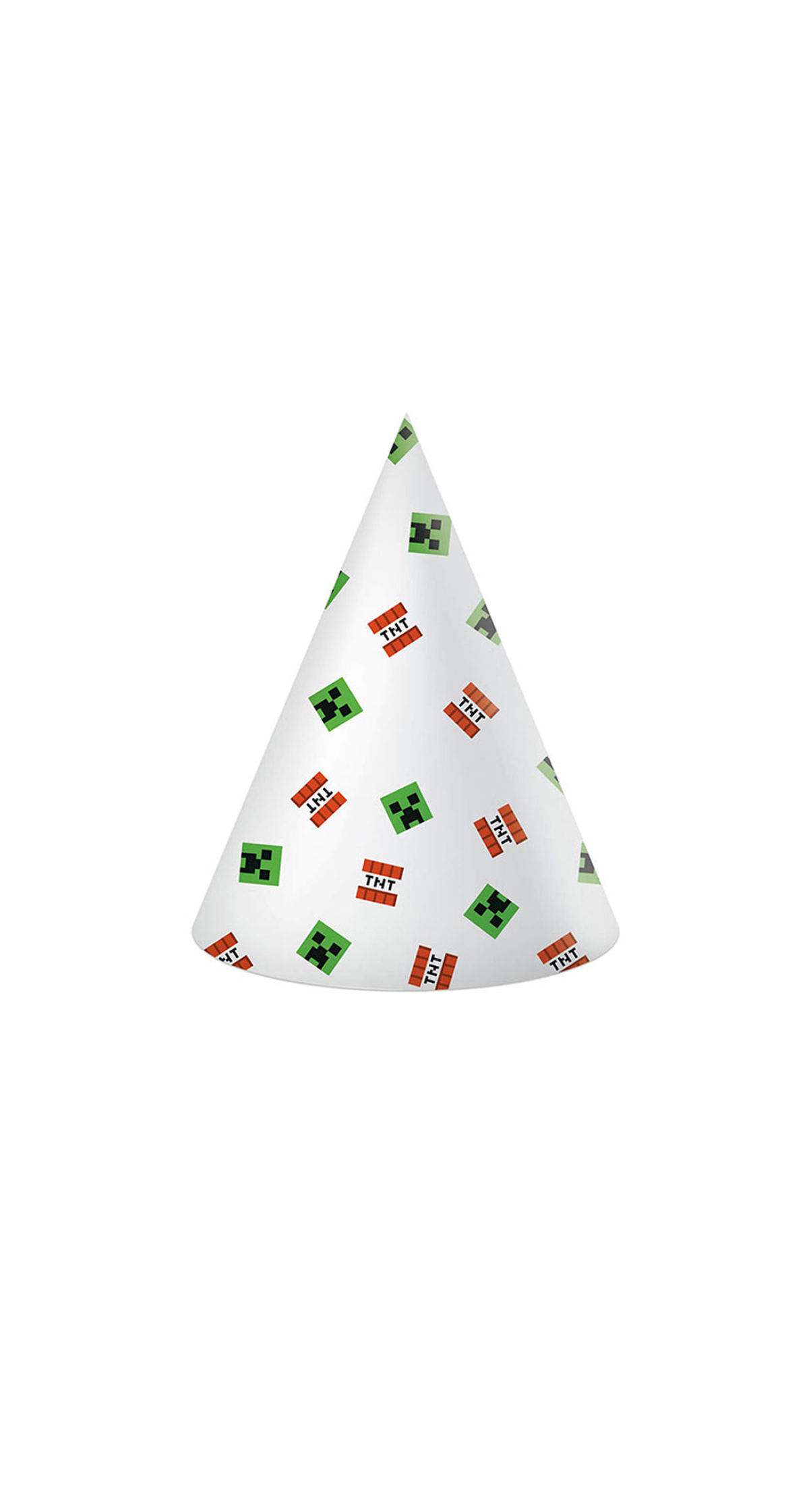 Minecraft FSC Paper Hats - 6pk