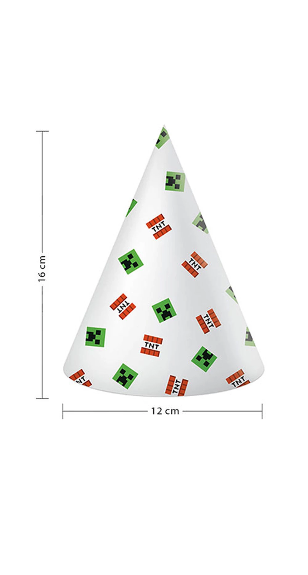 Minecraft FSC Paper Hats - 6pk - Image 2