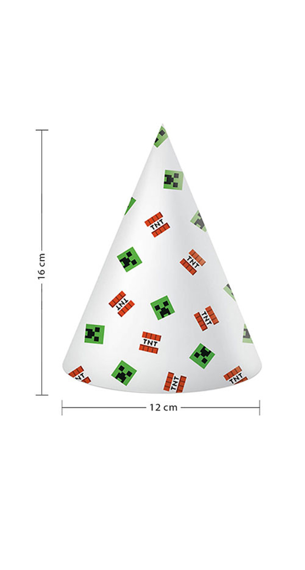 Minecraft FSC Paper Hats - 6pk - Image 2