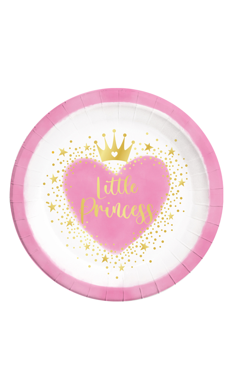 My Little Princess FSC Paper Plates Large 23cm - 8pk