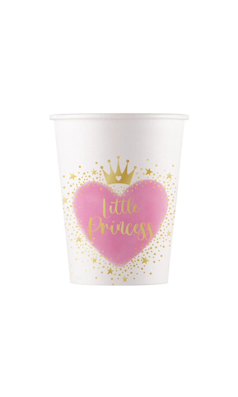 My Little Princess FSC Paper Cups 200ml - 8pk