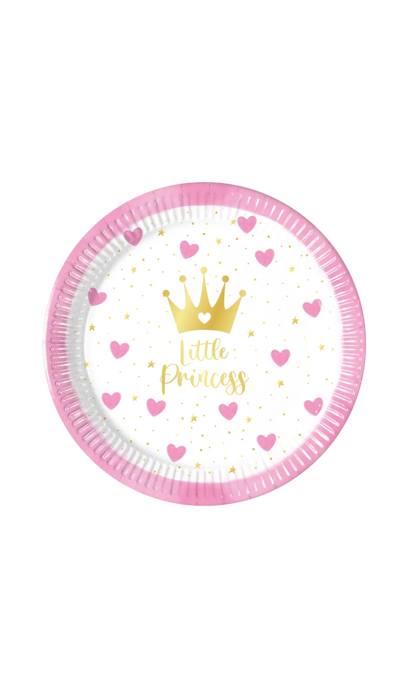 My Little Princess FSC Paper Plates Medium 20cm - 8pk