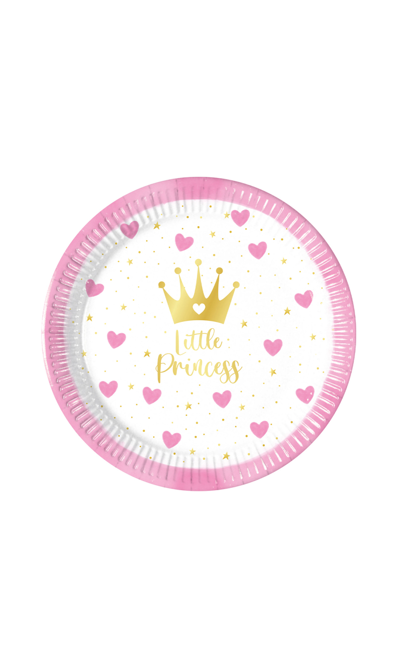 My Little Princess FSC Paper Plates Medium 20cm - 8pk