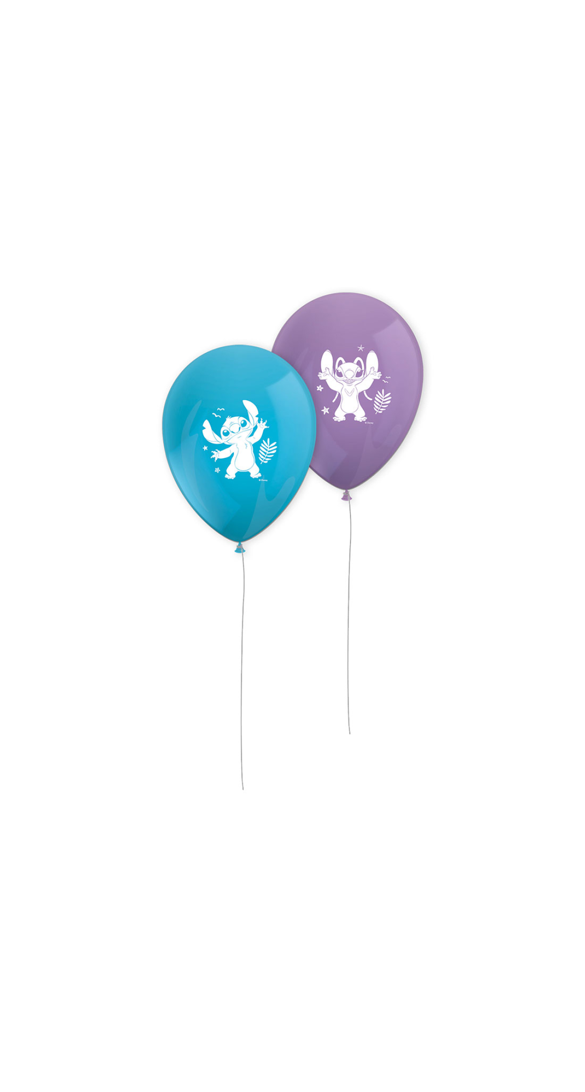 Stitch Party 11 Inch Latex Balloons - 8pk - Image 2