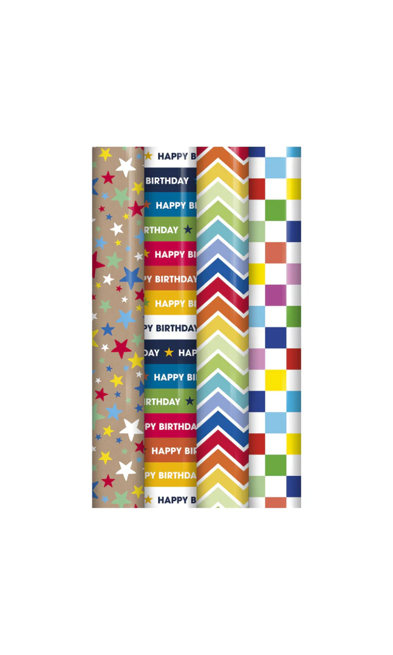 Assorted Design Wrapping Paper â€“ 3M