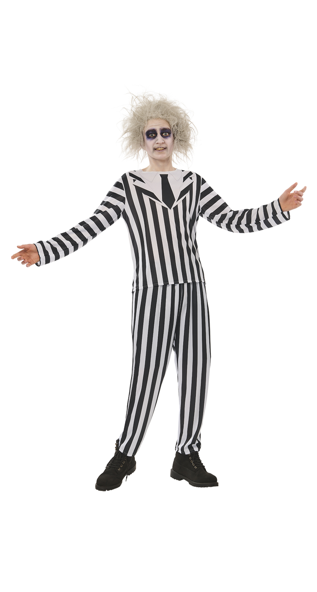 Official Licensed Beetlejuice Costume Opp - Adult Size Large