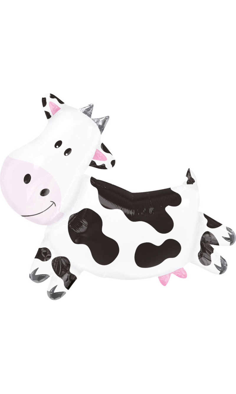 Cow SuperShape Foil Balloon - 76cm x 71cm