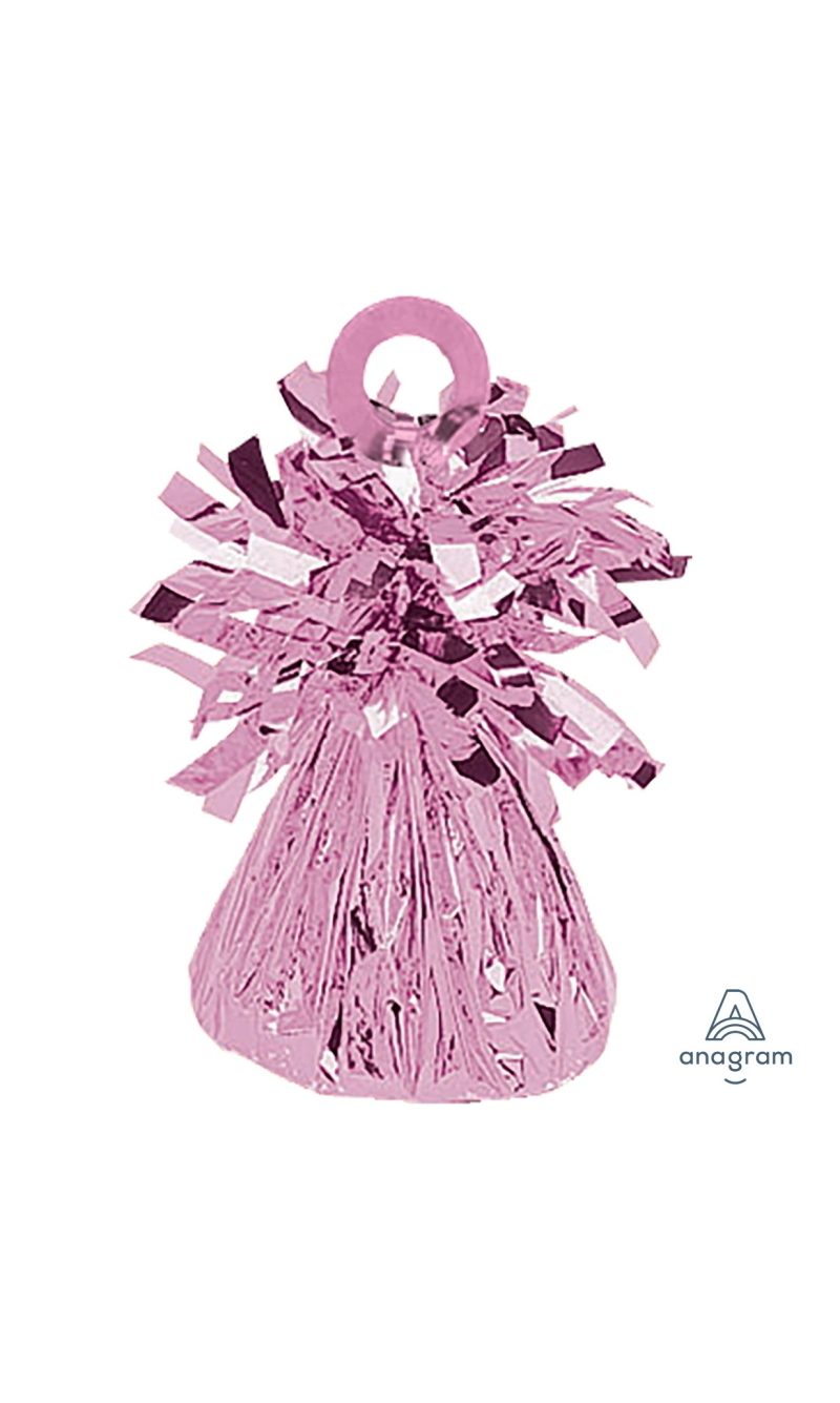 Anagram Balloon Foil Weight - Pink