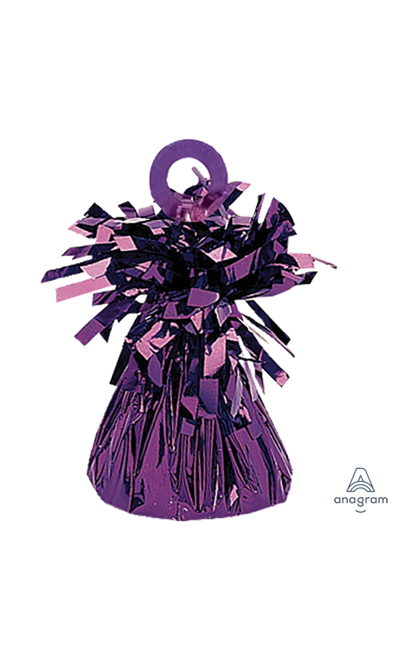 Anagram Balloon Foil Weight - Purple