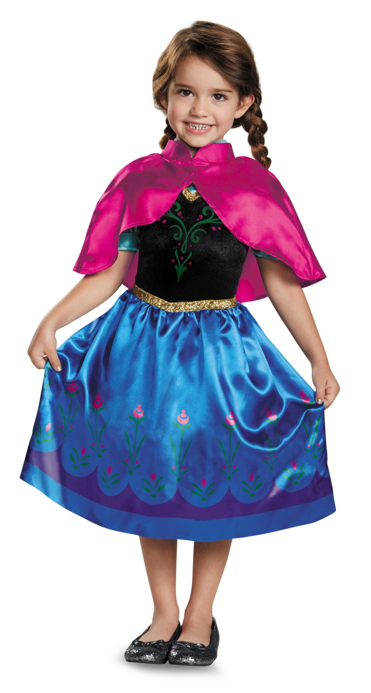 Official Disney License Princess Anna Traveling Classic (S) - Age 5 to 6 Years