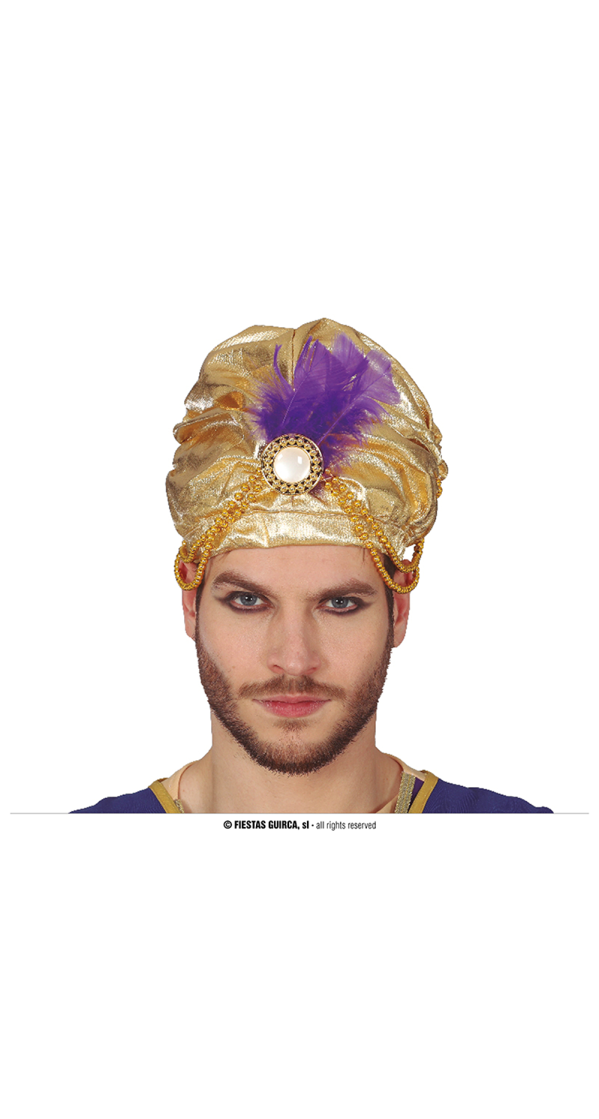 Gold Turban - Adult One Size