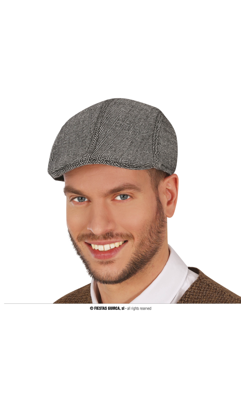 Traditional English Beret Grey - Adult One Size