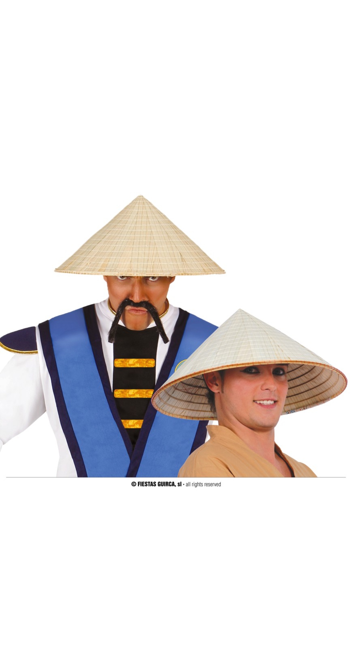Vietnamese Straw Hat - Adult One Size