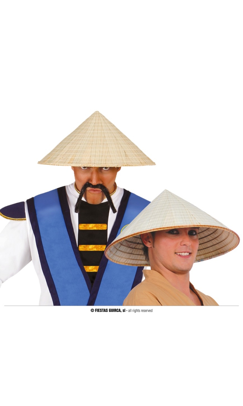 Vietnamese Straw Hat - Adult One Size