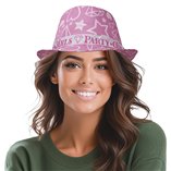 Hens Party Girls Pink Summer Hat - Adult One Size