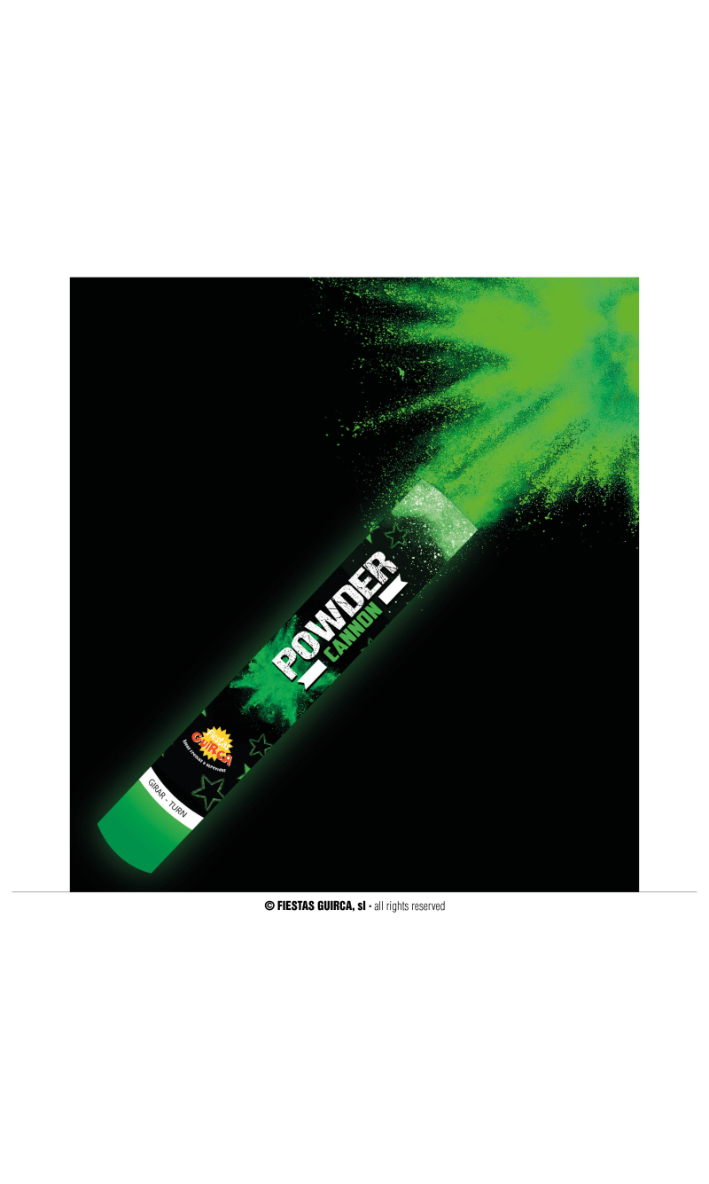 Powder Cannon 30cm - Green